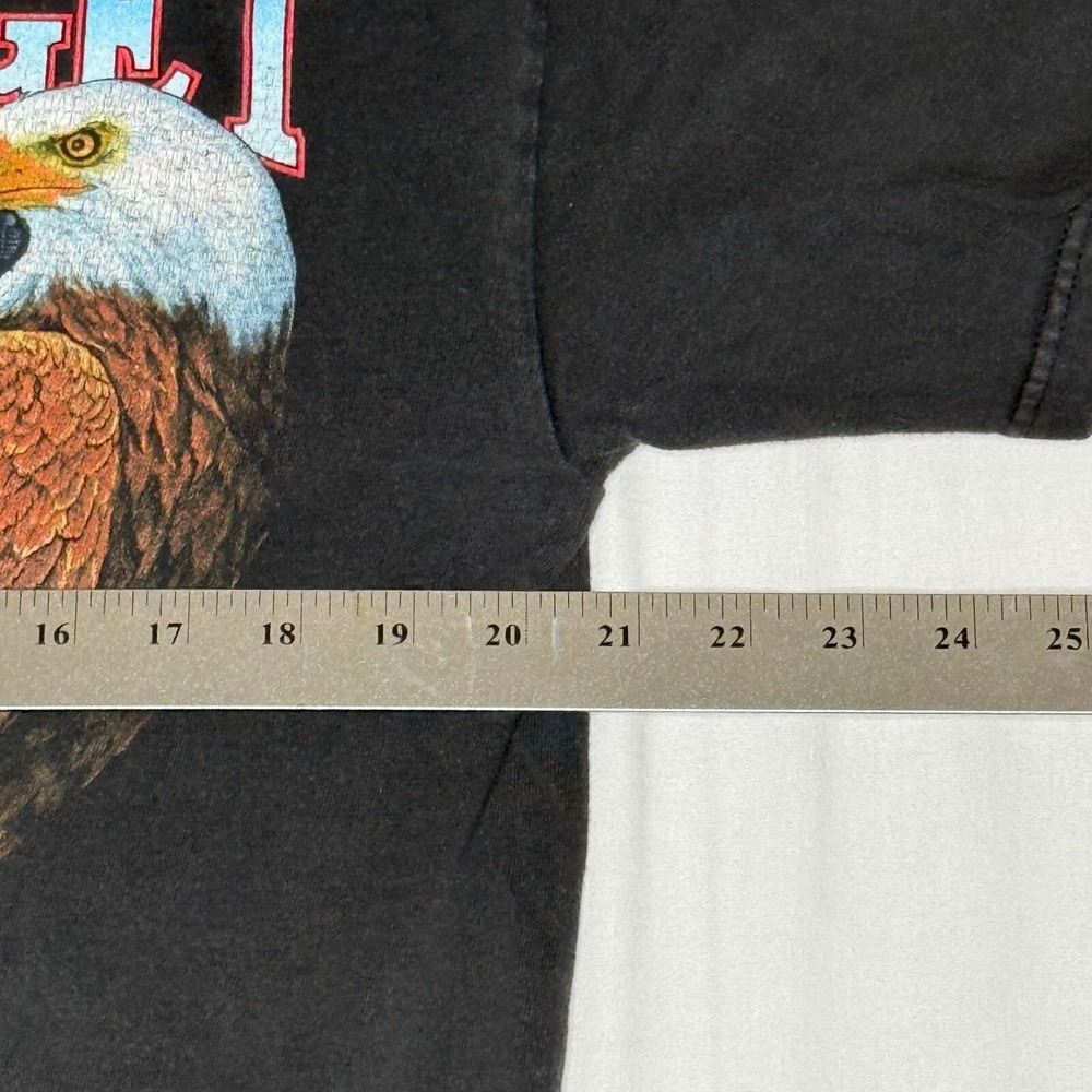 Vintage Easyriders Magazine Never Forget Motorcycle T-Shirt Hanes Beefy-T Large - Picture 5 of 5